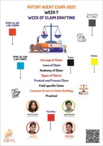 Patent Agent Exam Course - Week 7