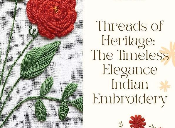 Discover the beauty, culture, and craftsmanship of Indian embroidery—where heritage threads weave timeless elegance and artistic tradition.