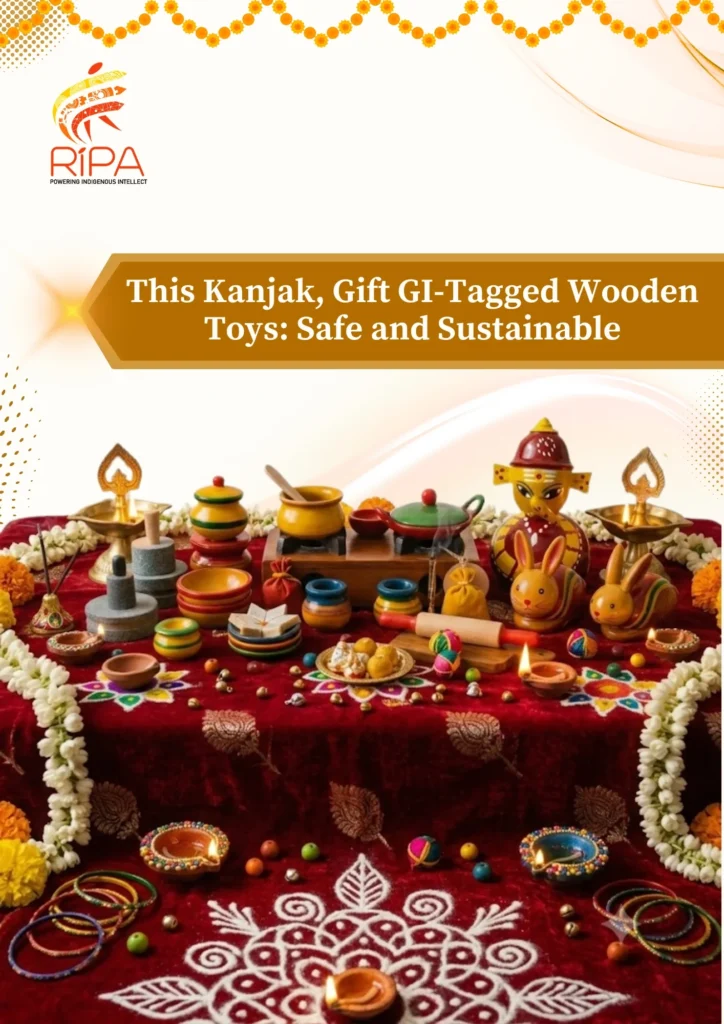 This Kanjak, Gift GI-Tagged Wooden Toys Safe and Sustainable